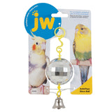 JW Vogelspielzeug Disco Ball, Glöckchen, für Wellensittiche und Nymphensittiche
