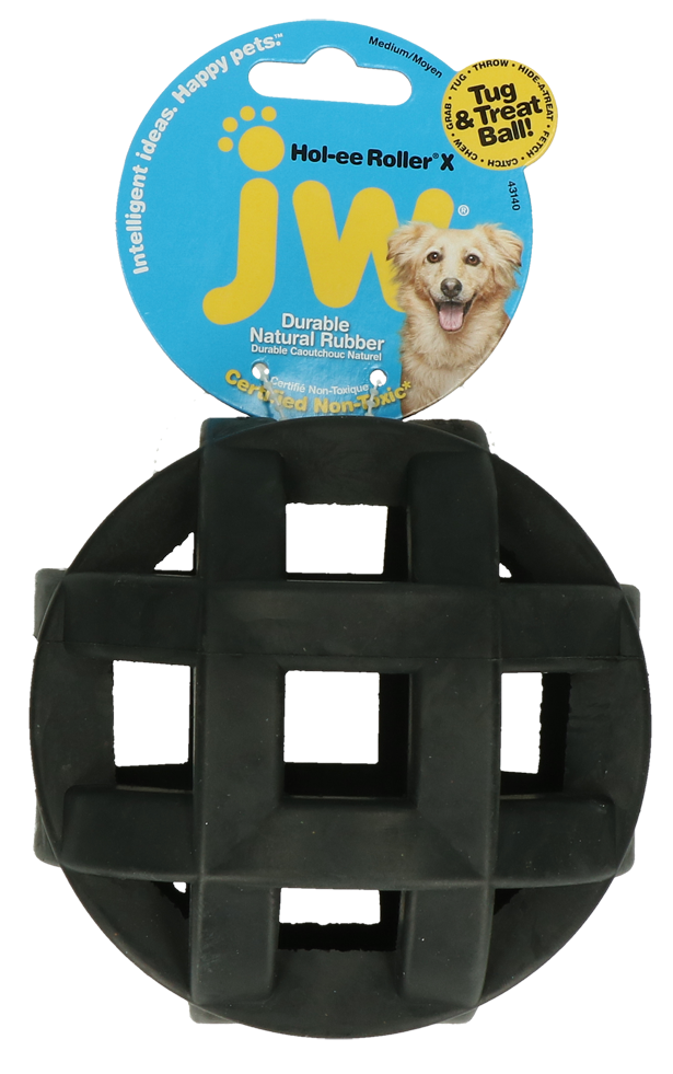 JW Hundespielzeug Hol-ee Roller X, Gummi, Ø 11 cm