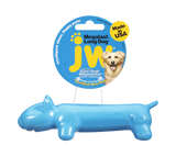 JW Hundespielzeug Megalast Long Dog, L, Kautschuk, 23 cm