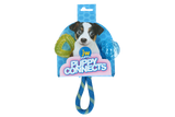 JW Puppy Welpenspielzeug, 3-in-1, Seil, Beißring, Kugel, 21 x 20 x 6 cm