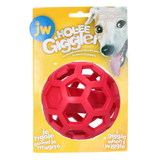 JW Hundespielzeug Hol-ee Giggler, Naturkautschuk, Ø 11,5 cm