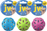 JW Hundespielzeug Crackle Heads Ball, S, Ø 5 cm