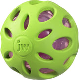 JW Hundespielzeug Crackle Heads Ball, M, Ø 7,5 cm