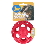 JW Hundespielzeug Hol-ee Roller, Small, Ø 9 cm, Rot