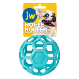 JW Hol-ee Roller Hundespielzeug, Medium, Ø 11,5 cm, Light Blue