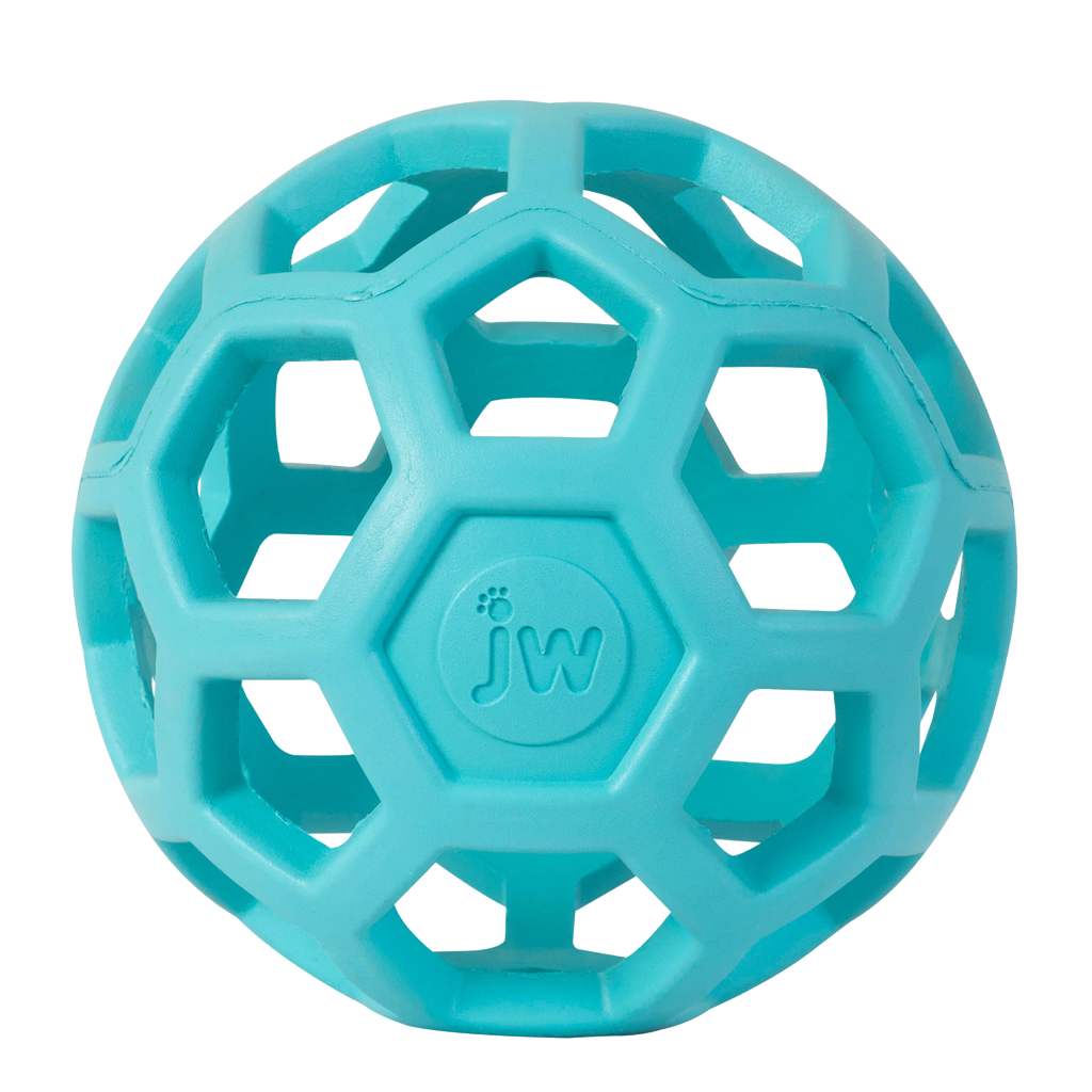 JW Hol-ee Roller Hundespielzeug, Ø 15 cm, light blue