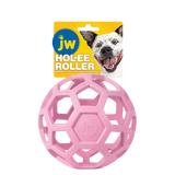 JW Hol-ee Roller, Large, Pink, Ø 15 cm, Naturkautschuk
