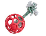 JW Hundespielzeug Hol-ee Roller Jumbo, Naturkautschuk, Ø 19 cm, sortiert