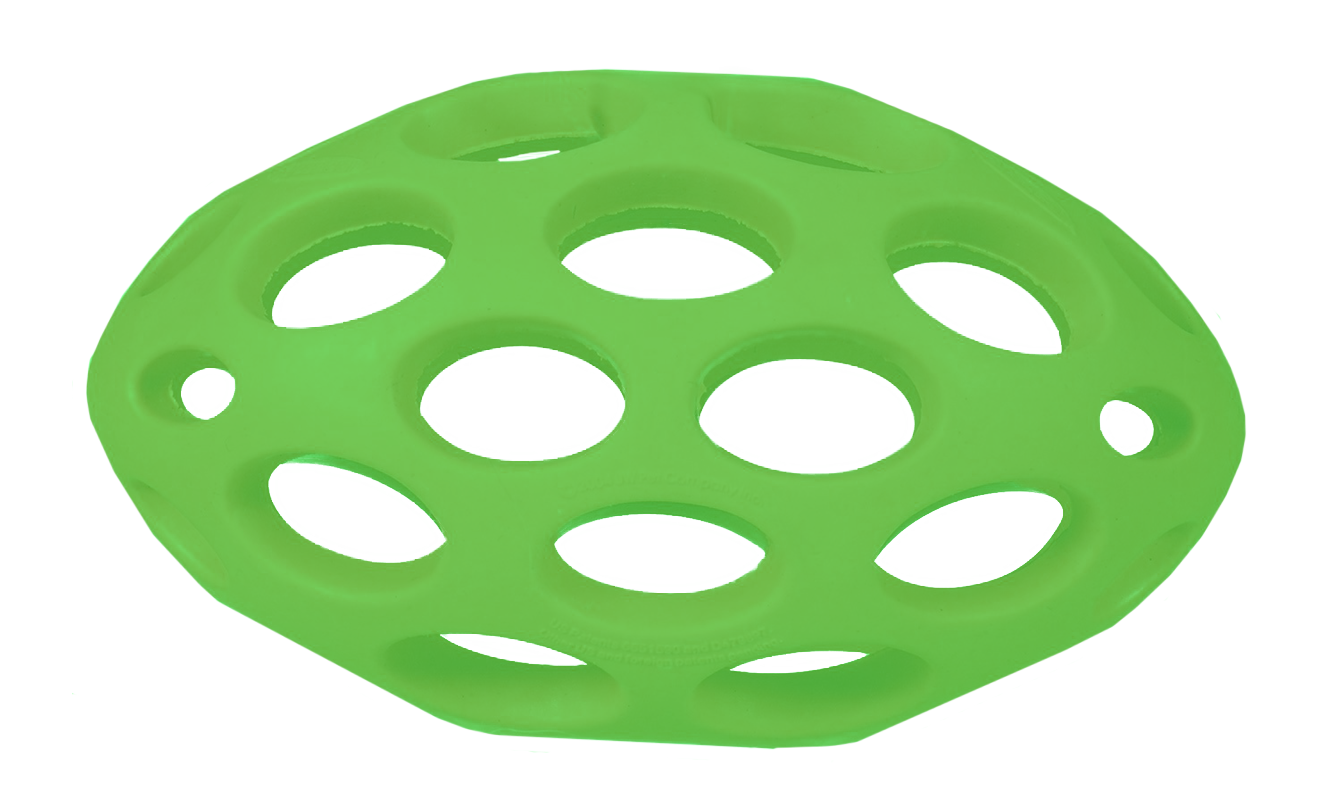 JW Hundespielzeug Hol-ee Football, Medium, Kautschuk, 14,5 cm x 8,5 cm