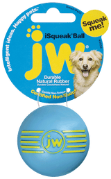 JW Hundespielzeug Ball, Quietscher, Naturkautschuk, S, Ø 5 cm