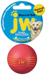 JW Hundespielzeug Ball, Quietscher, Naturkautschuk, S, Ø 5 cm