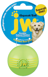 JW Hundespielzeug Ball, Quietscher, Naturkautschuk, S, Ø 5 cm