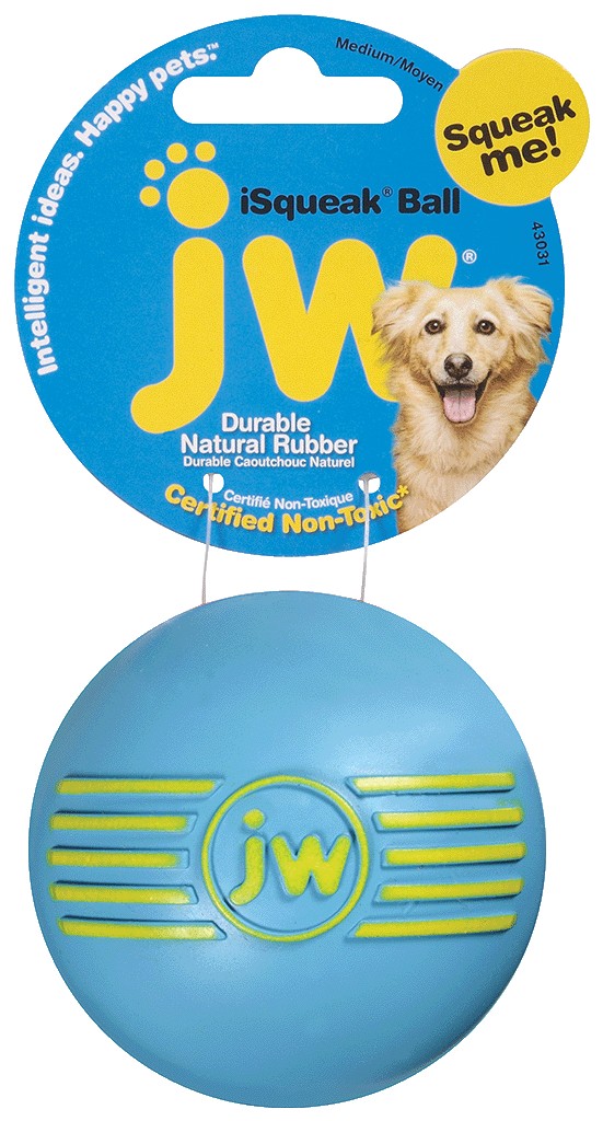 JW Hundespielzeug Ball, Quietscher, Ø 7 cm