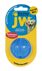 JW Hundespielzeug Ball, Squeaker, Erdnussbutterduft, Ø 4,5 cm