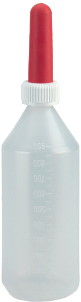 Kälberflasche mit Sauger, 1 l
