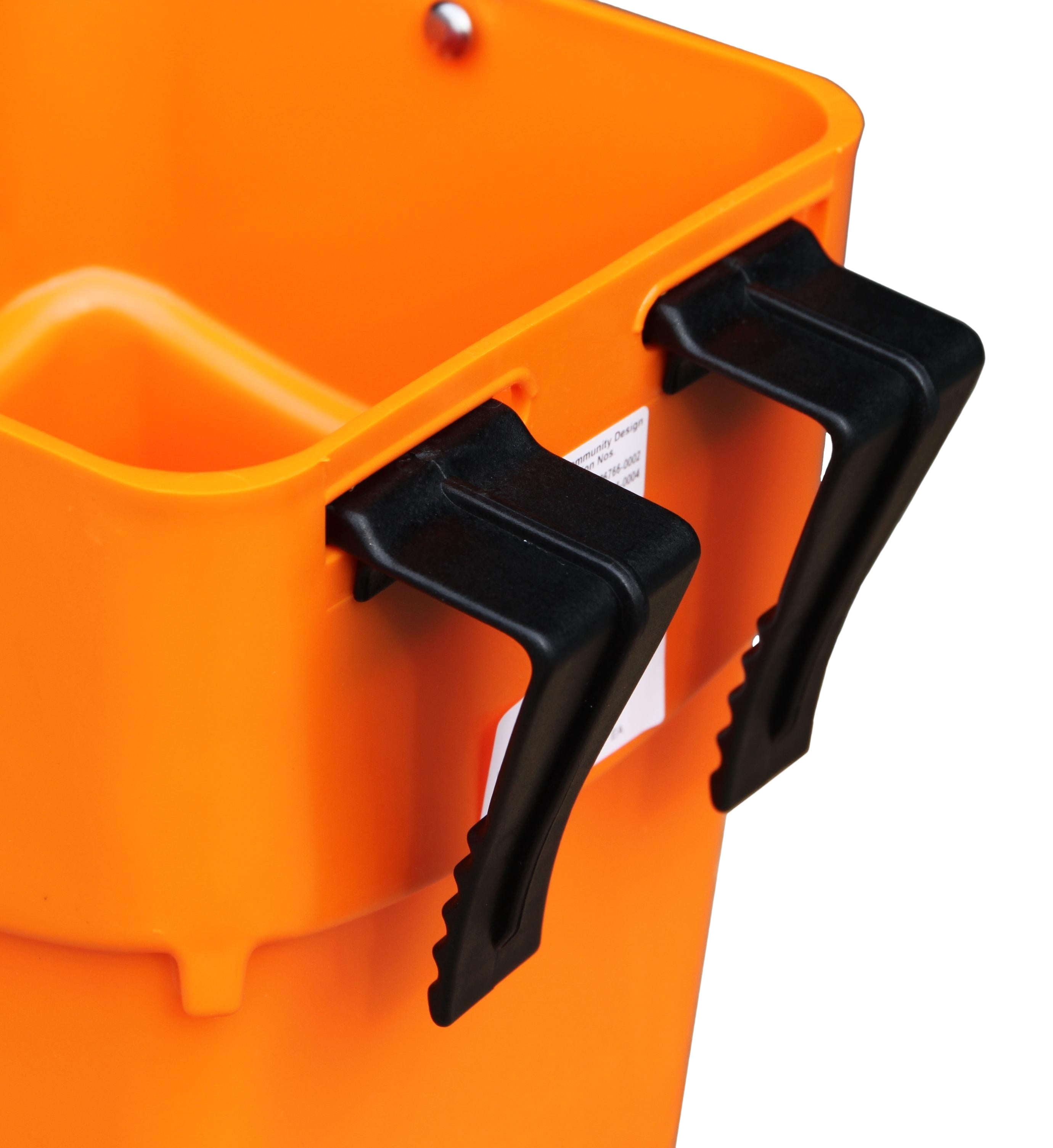 Kälbertränkeeimer Schoof M1, 5 l, mit Aufhängehaken, orange, inkl. EXCAL BIG SOFTY Nuckel