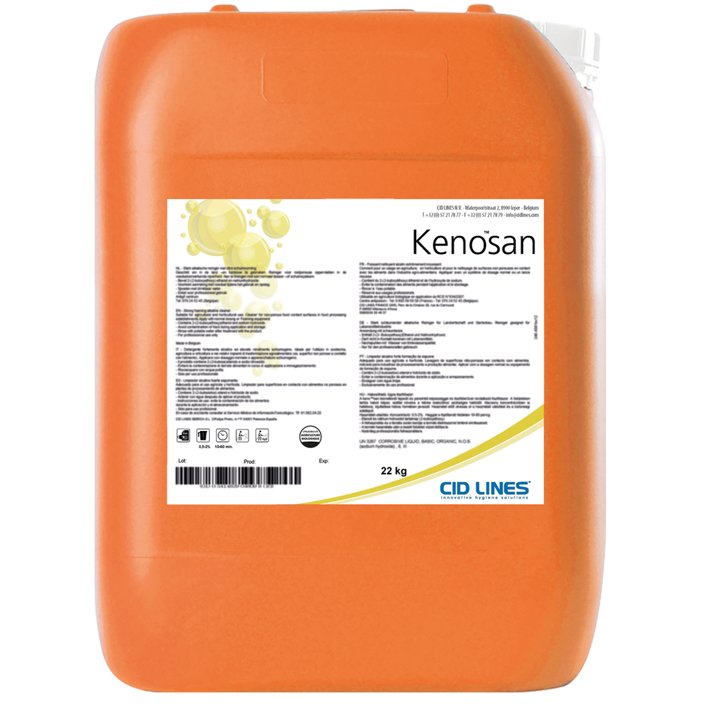 CID Lines Kenosan, alkalischer Schaumreiniger, 22 kg