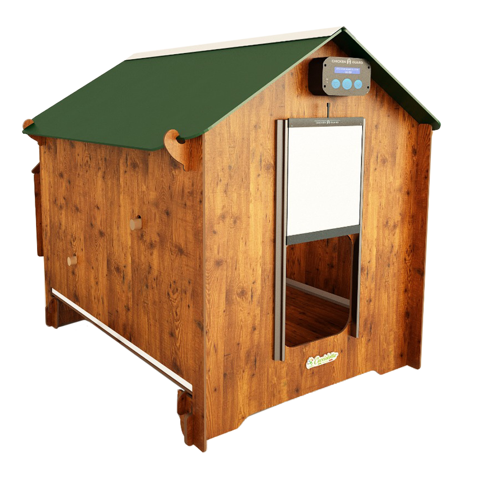 Hühnerstall Polly Classic L, HPL, 83 x 136 x 87 cm, für 4–6 Hennen