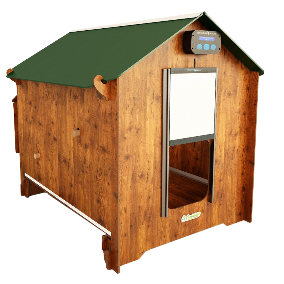 Hühnerstall Cucciolotta Polly Classic XL, HPL, für 6–8 Hennen, 93 x 145 x 97 cm