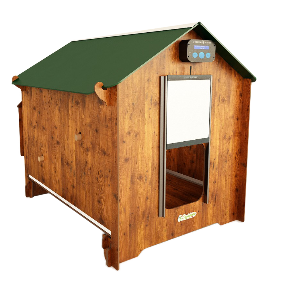 Hühnerstall Cucciolotta Polly Classic XXL, HPL, für 8–12 Hennen, 103 x 155 x 105 cm