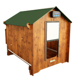 Hühnerstall Cucciolotta Polly Classic XXL, HPL, für 8–12 Hennen, 103 x 155 x 105 cm