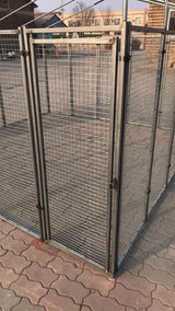 Cucciolotta Hühnerauslauf Polly Run, 300 x 300 x 205 cm, Kohlenstoffstahl, grün