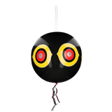 Knock Pest Schreck-Ballon, schwarz, Ø 40 cm
