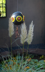 Knock Pest Schreck-Ballon, schwarz, Ø 40 cm