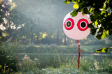 Knock Pest Schreck-Ballon, Weiß, Ø 40 cm