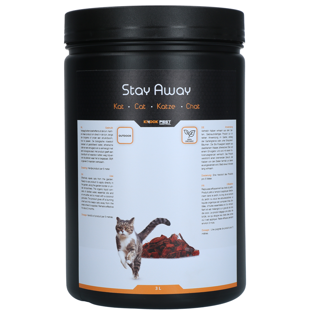 Knock Pest Katzenabwehr, Garten, 3 l