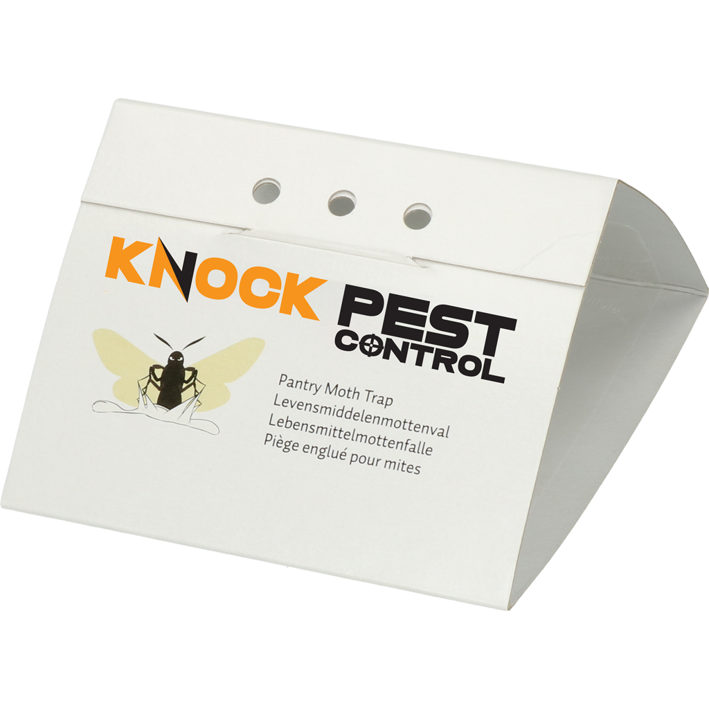 Knock Pest Lebensmittelmottenfalle, Delta-Form, Pheromon, 2 Stk
