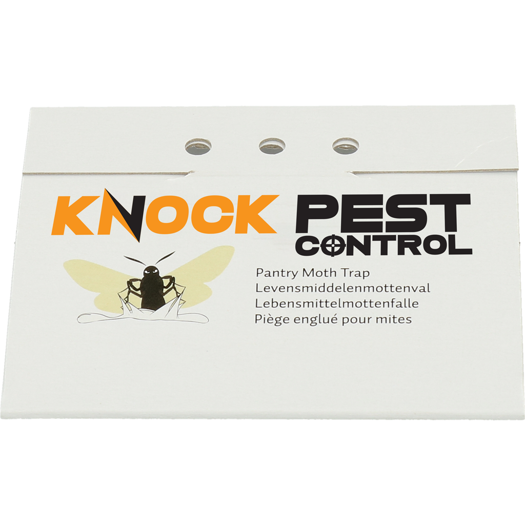 Knock Pest Lebensmittelmottenfalle, Delta-Form, Pheromon, 2 Stk