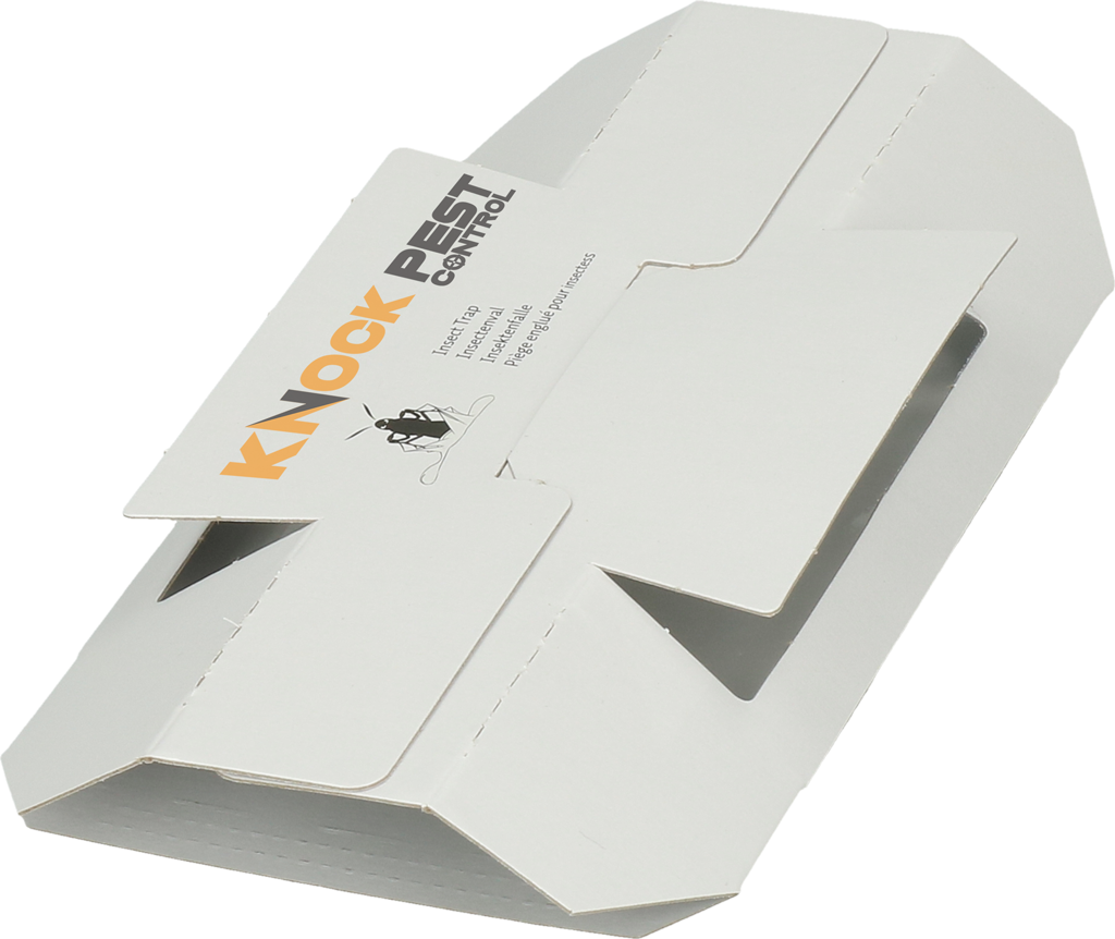 Knock Pest Insektenfalle, groß, Lockstoff, giftfrei, 20,5 x 10 x 2,5 cm, 3 Stk