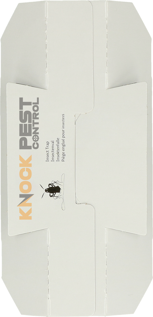 Knock Pest Insektenfalle, groß, Lockstoff, giftfrei, 20,5 x 10 x 2,5 cm, 3 Stk