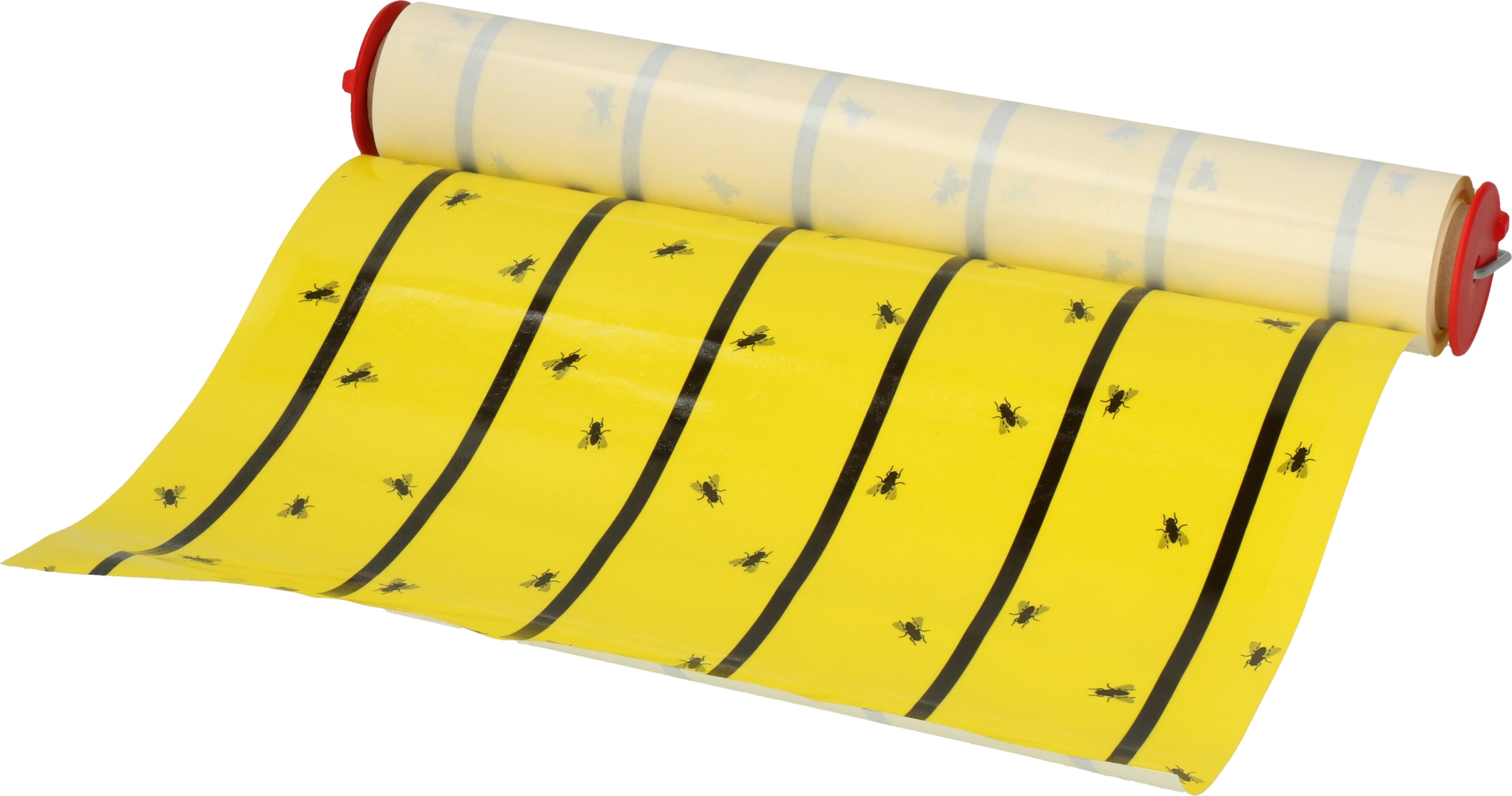 Knock Pest Fliegenkleberolle, Gelb, 7 m, 30 cm breit, ungiftig