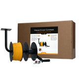 Knock Pest Fliegenschnur Komplettset, gelb, 400 m