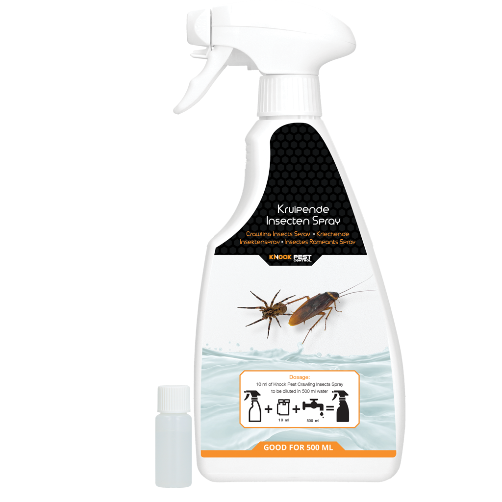 Knock Pest Spray gegen kriechende Insekten und Spinnen, 500 ml