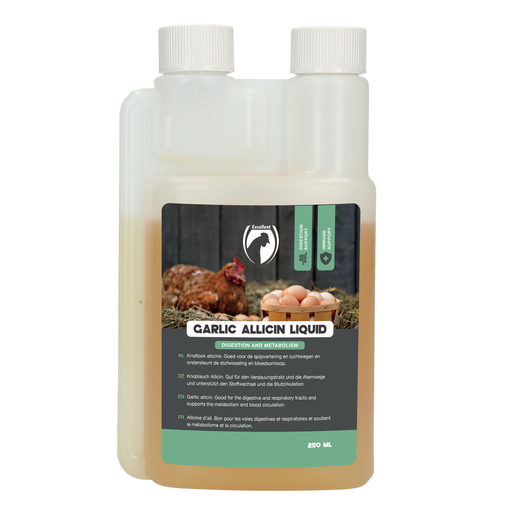 Knoblauch Allicin Liquid, für Vögel, 250 ml