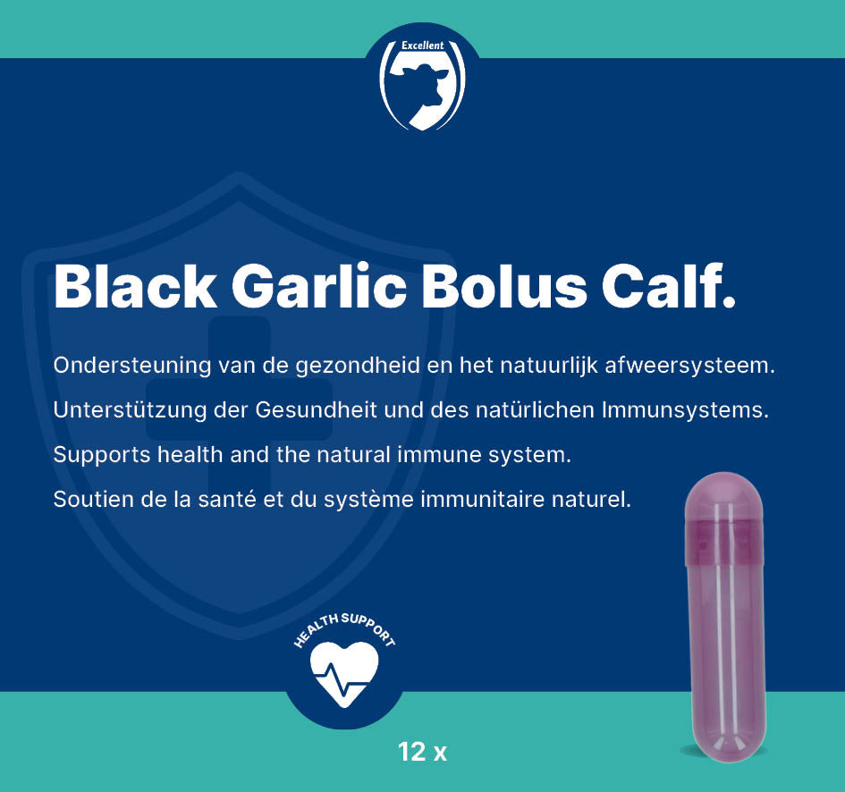 Excellent Black Garlic Bolus für Kälber, 12 Stk