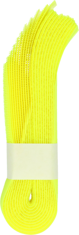 Markierungsband mit Klettverschluss, beschriftbar, für Rinder, gelb, 10 Stk