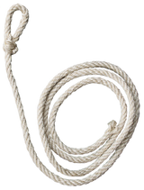 Kuhseil, Sisal weiß, 210 cm, Ø 10 mm