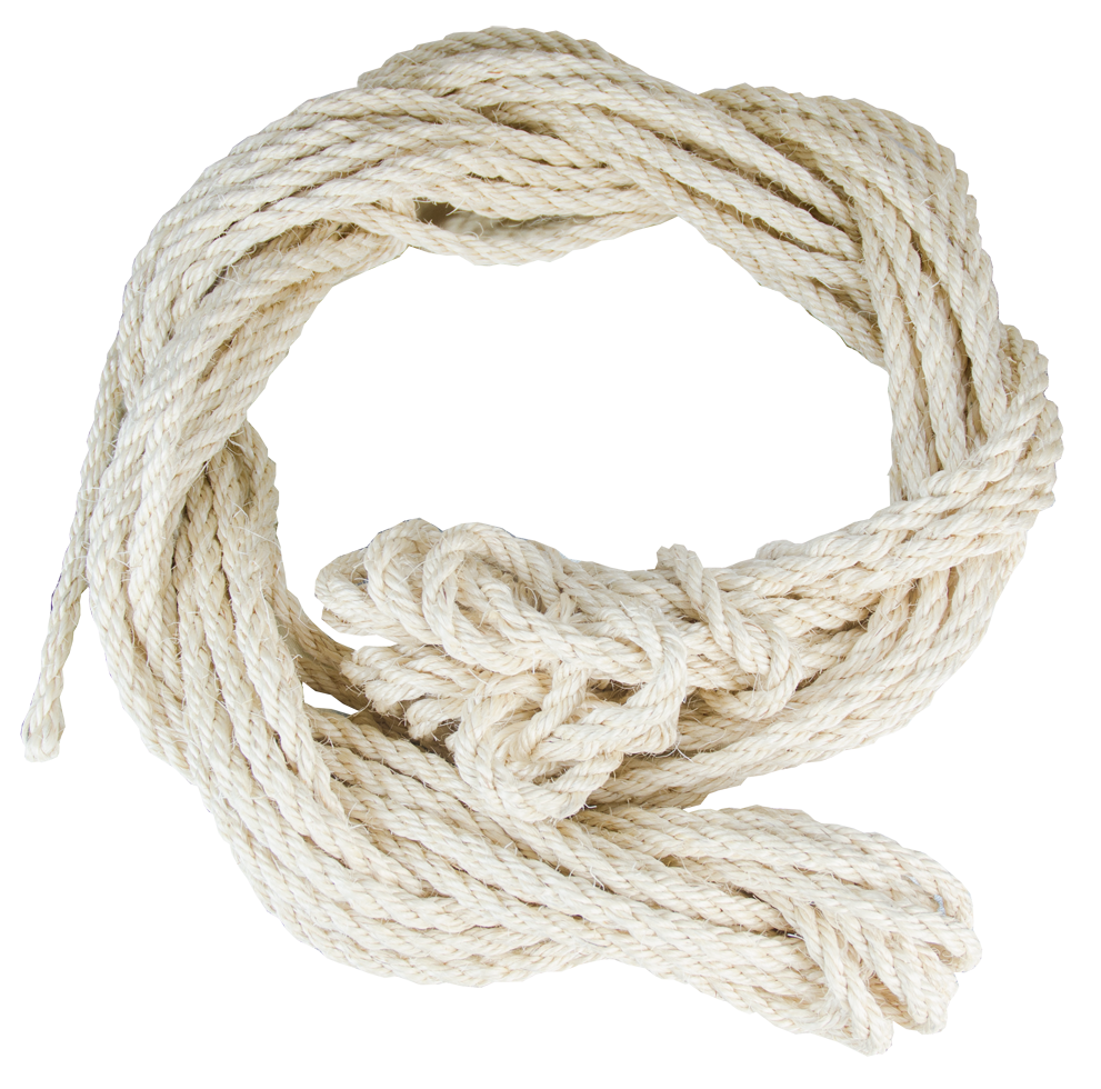 Kuhseil, Sisal, 320 cm, Ø 12 mm