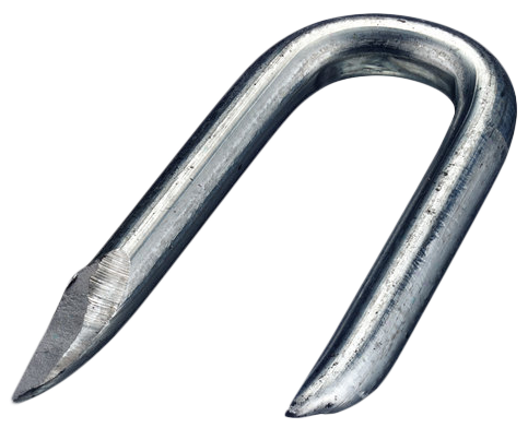 U-Klammer-Nagel, verzinkt, 4,0 x 40 mm, 1 kg