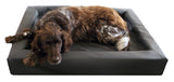 Hundebett PU-Leder, flüssigkeitsdicht, allergikergeeignet, hoher Rand, 50 x 60 cm
