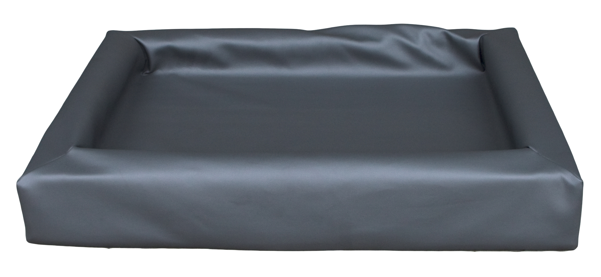 Hundebett PU-Leder, flüssigkeitsdicht, allergikergeeignet, hoher Rand, 50 x 60 cm