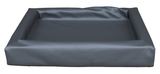 Hundebett PU-Leder, flüssigkeitsdicht, allergikergeeignet, hoher Rand, 50 x 60 cm
