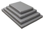 Holland Animal Care Orthopädisches Hundebett, Memory Foam, PU-Leder, 55 x 80 cm, S