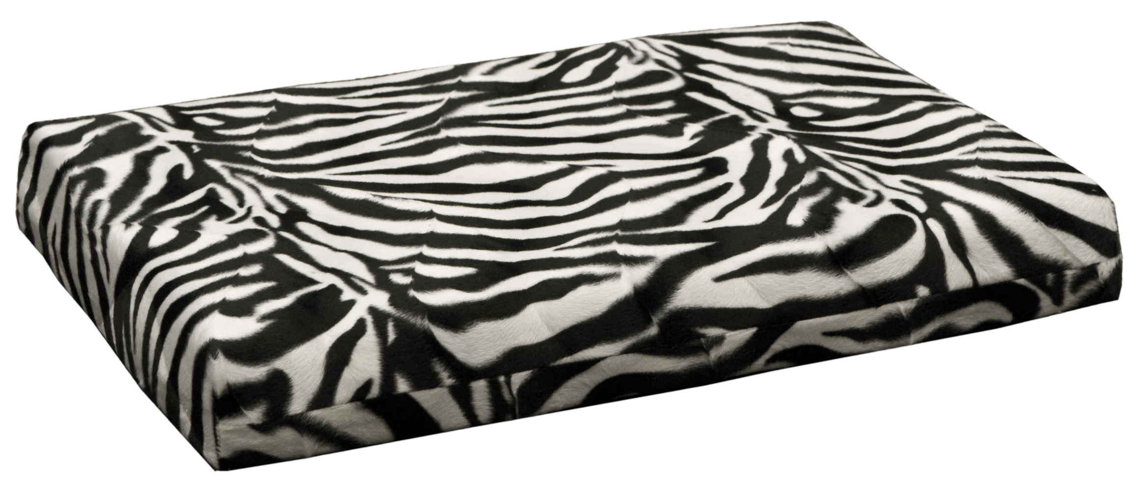 Orthopädisches Katzenbett, Zebra, 45 x 55 cm