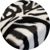 Orthopädisches Katzenbett, Zebra, 45 x 55 cm