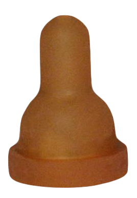 Lammeimer Ersatzsauger, gelb/braun, kurz